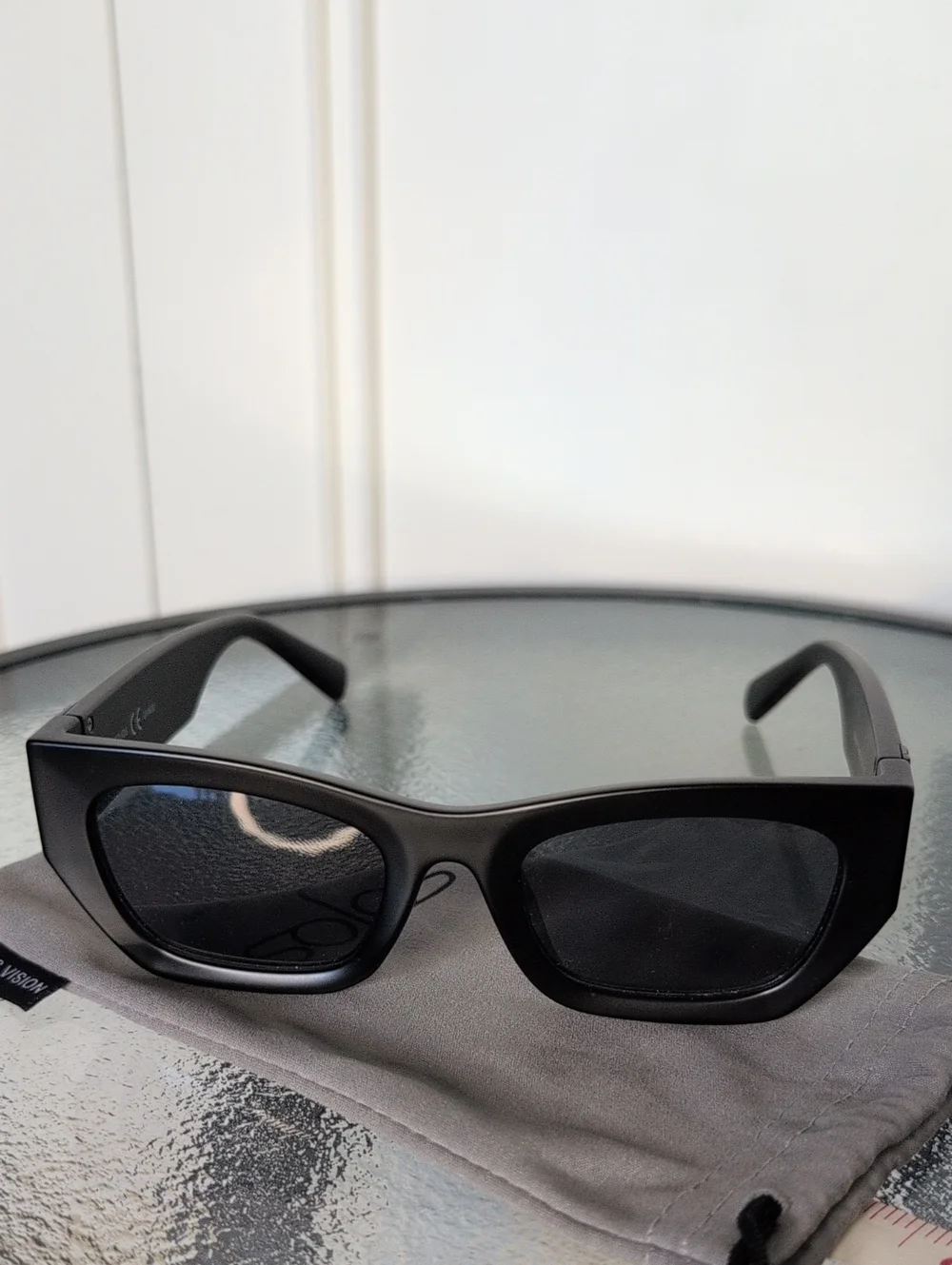 Sojo's  Black Thick Frame Sunglasses New